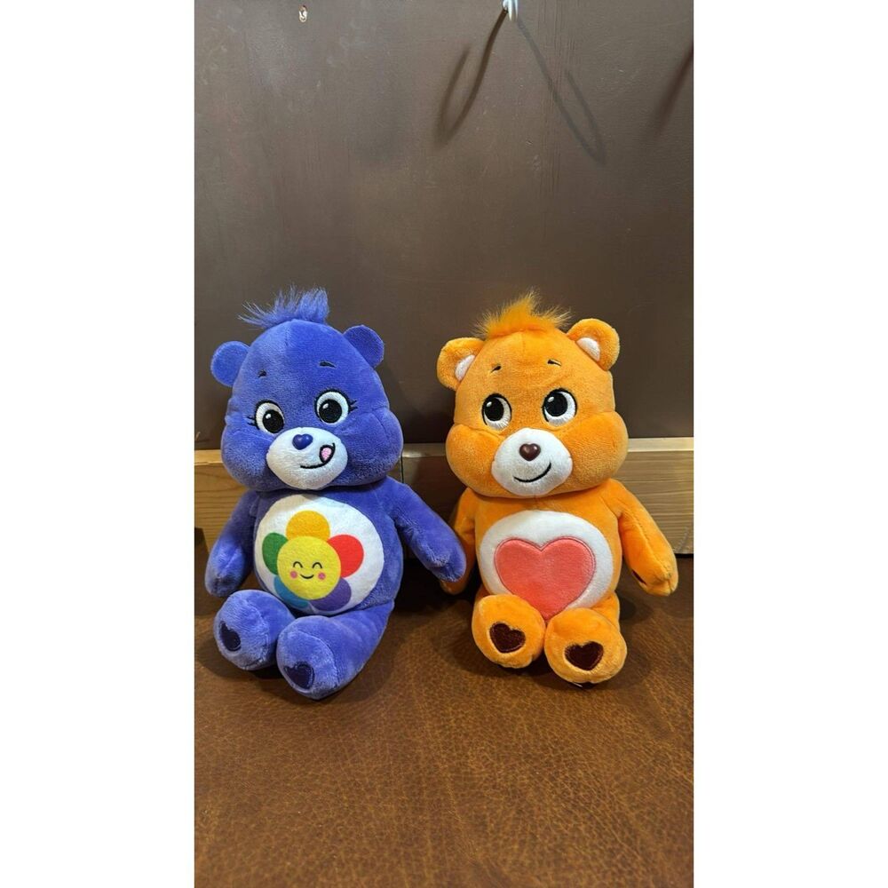 Lot of 7 Care Bears 9 inch Plush 2020 & 2021 Like New - Picture 5 of 9